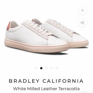 Clae Bradley Terracotta Sneakers